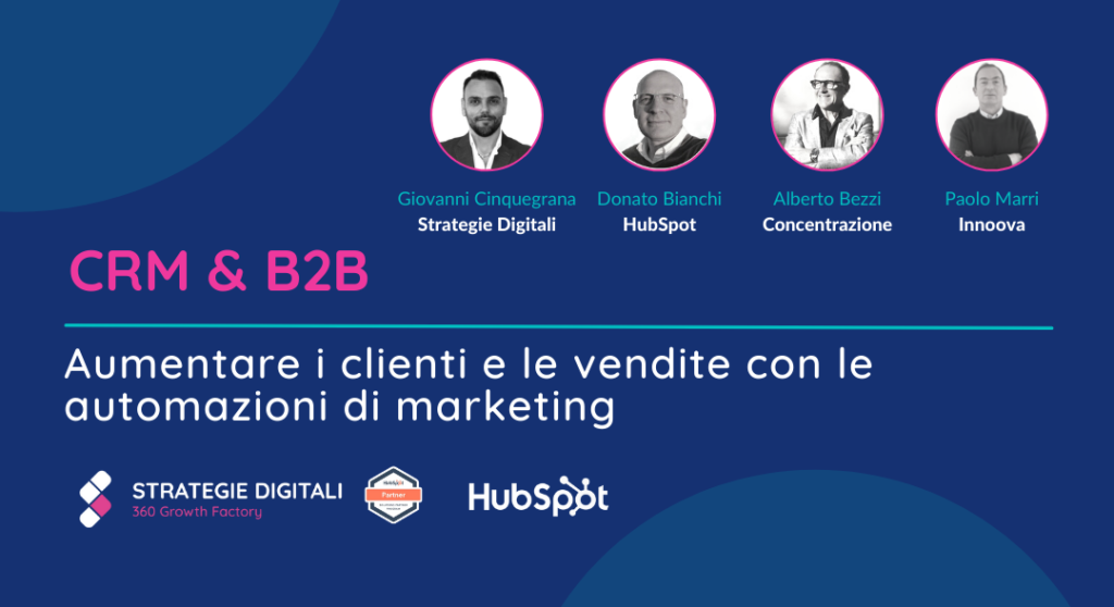 CRM & B2B - Guarda il Webinar